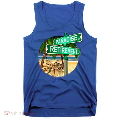Paradise Dr Retirement Ln Tank Top