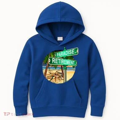Paradise Dr Retirement Ln Kids Hoodie