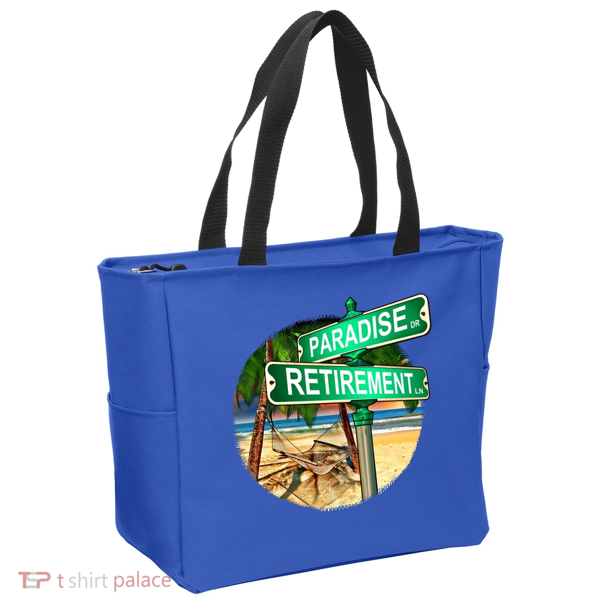 Paradise Dr Retirement Ln Tote Bag