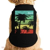 Paradise In Hawaii Doggie Tank thumb 0