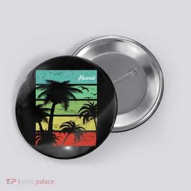 Paradise In Hawaii Button