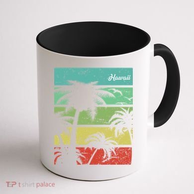 Paradise In Hawaii Coffee Mug back