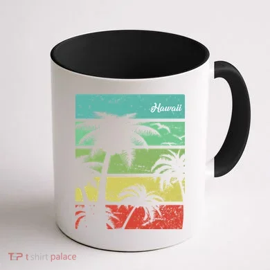 Paradise In Hawaii Coffee Mug back
