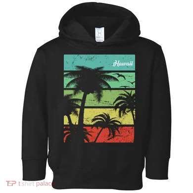 Paradise In Hawaii Toddler Hoodie