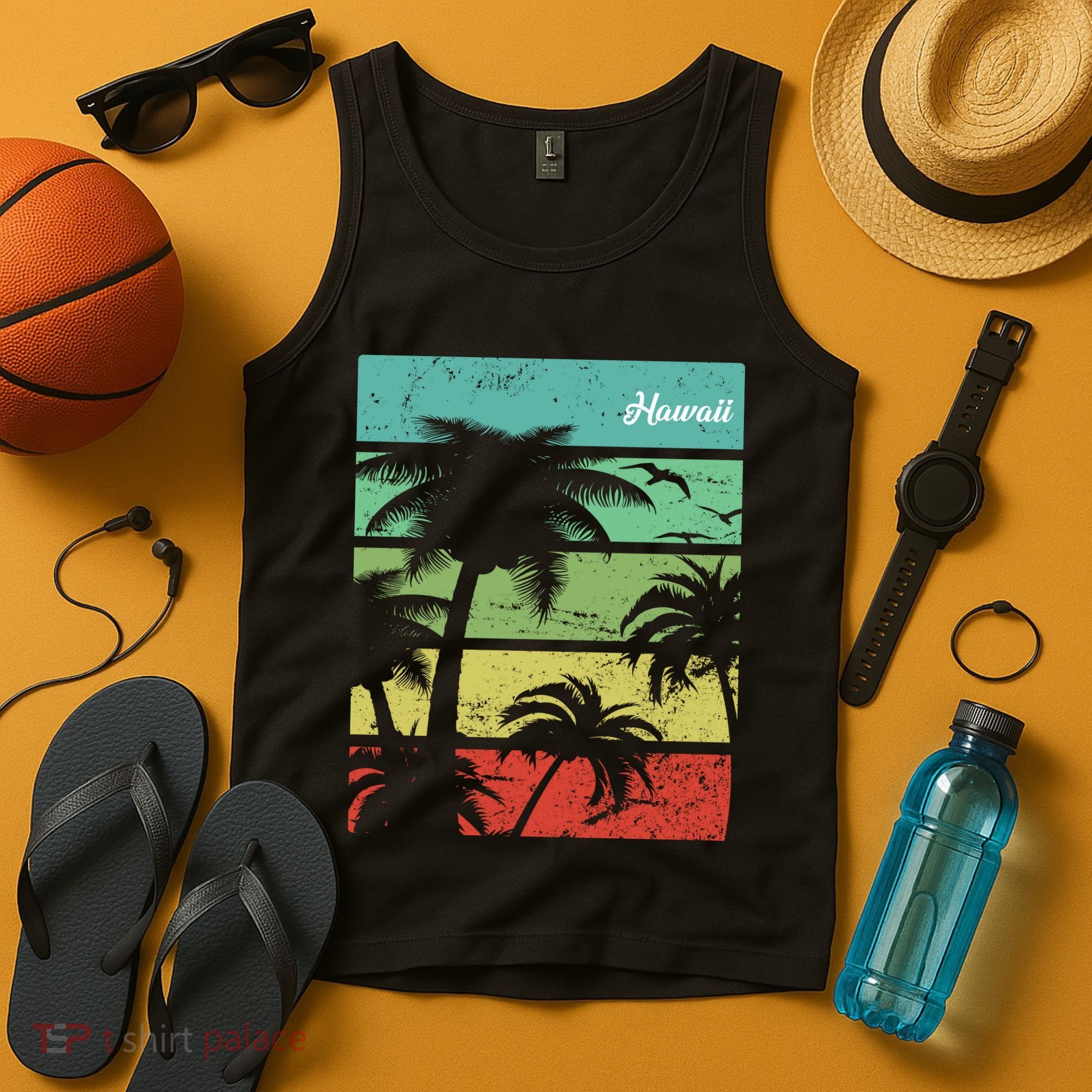 Paradise In Hawaii Tank Top