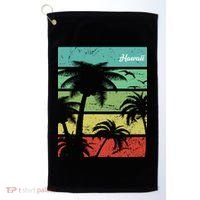 Paradise In Hawaii Golf Towel thumb 0