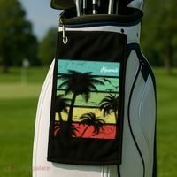 Paradise In Hawaii Golf Towel thumb 2