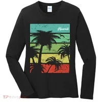Paradise In Hawaii Women's Long Sleeve Shirt thumb 0