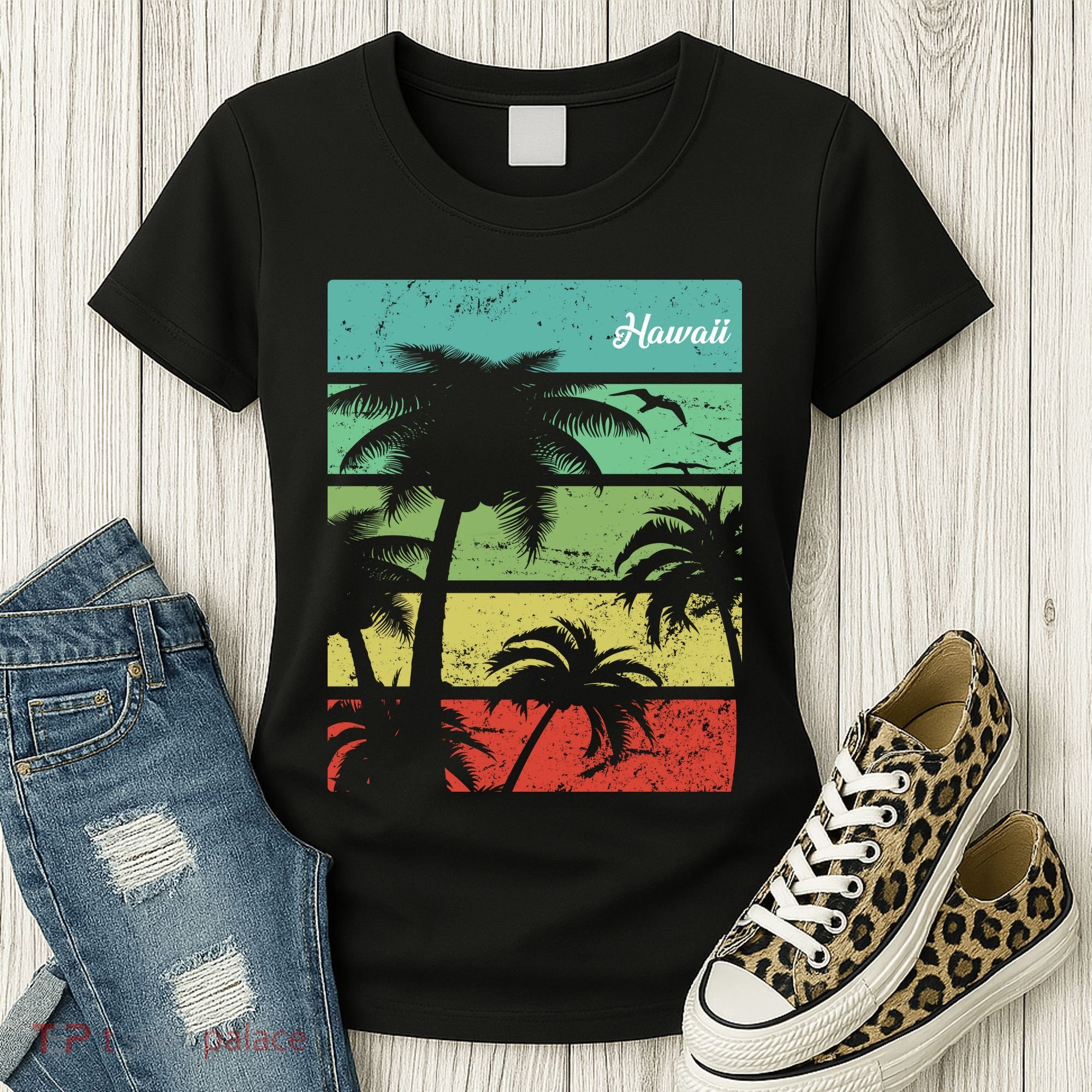 Paradise In Hawaii Women's T-Shirt