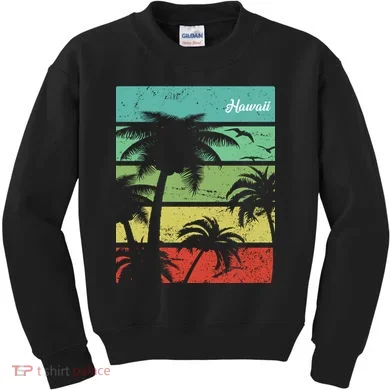 Paradise In Hawaii Kids Sweatshirt