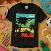 Paradise In Hawaii Kids T-Shirt thumb 3