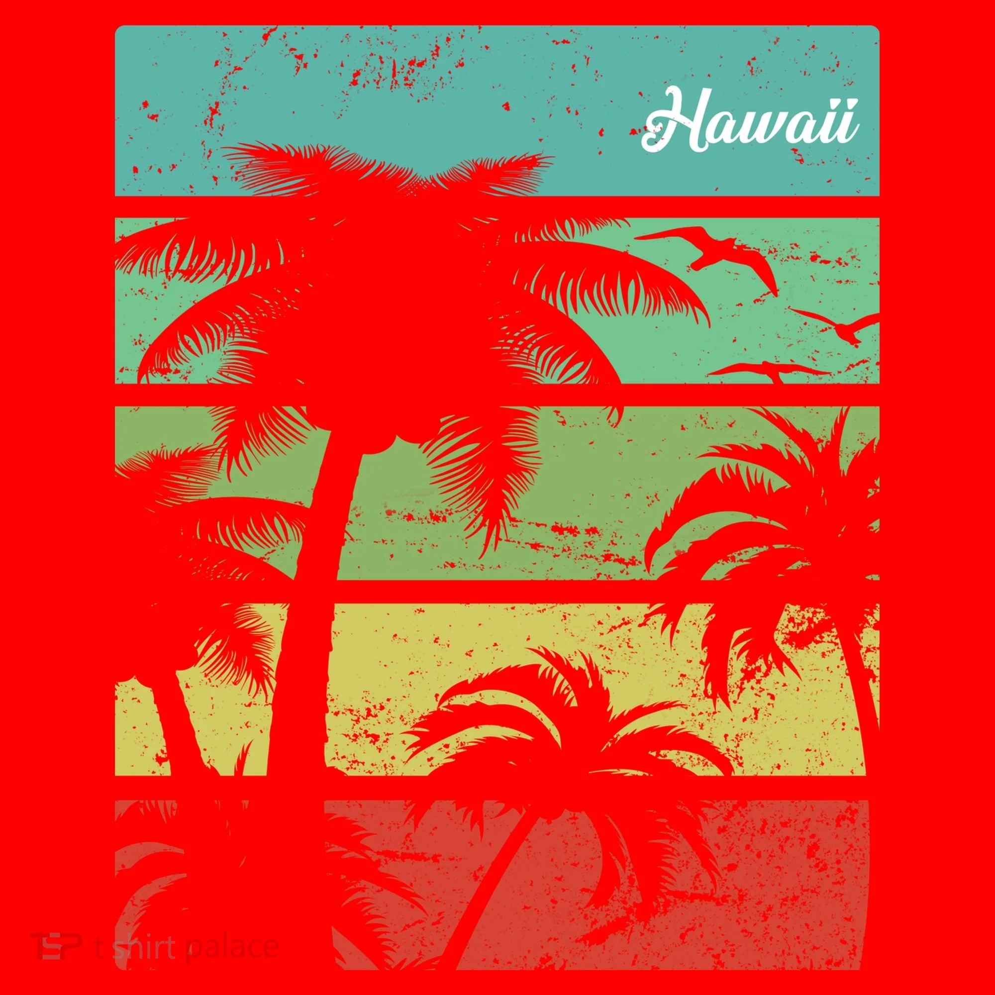 Paradise In Hawaii Santa Hat