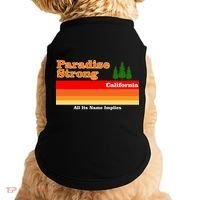 Paradise Strong Camp Fire California Doggie Tank thumb 0