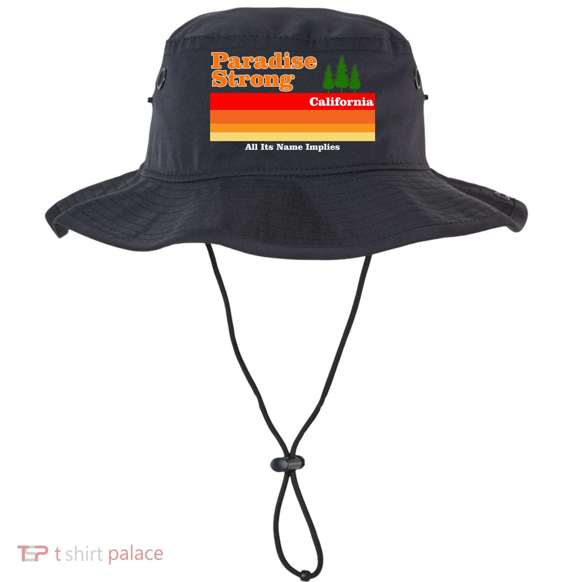 Paradise Strong Camp Fire California Bucket Hat