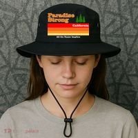 Paradise Strong Camp Fire California Bucket Hat thumb 3