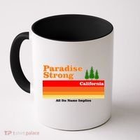 Paradise Strong Camp Fire California Coffee Mug thumb 0