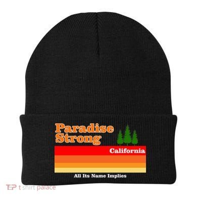 Paradise Strong Camp Fire California Beanie
