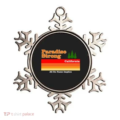 Paradise Strong Camp Fire California Ornament