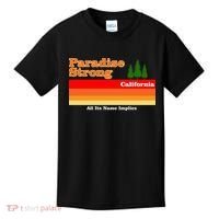 Paradise Strong Camp Fire California Kids T-Shirt thumb 0