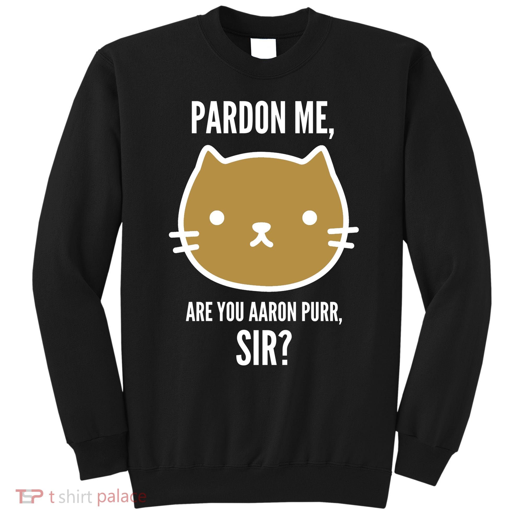 Pardon Me Are You Aaron Purr, Sir? Sweatshirt