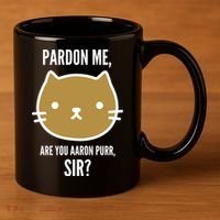 Pardon Me Are You Aaron Purr, Sir? 11oz C Handle Ceramic Mug thumb 3
