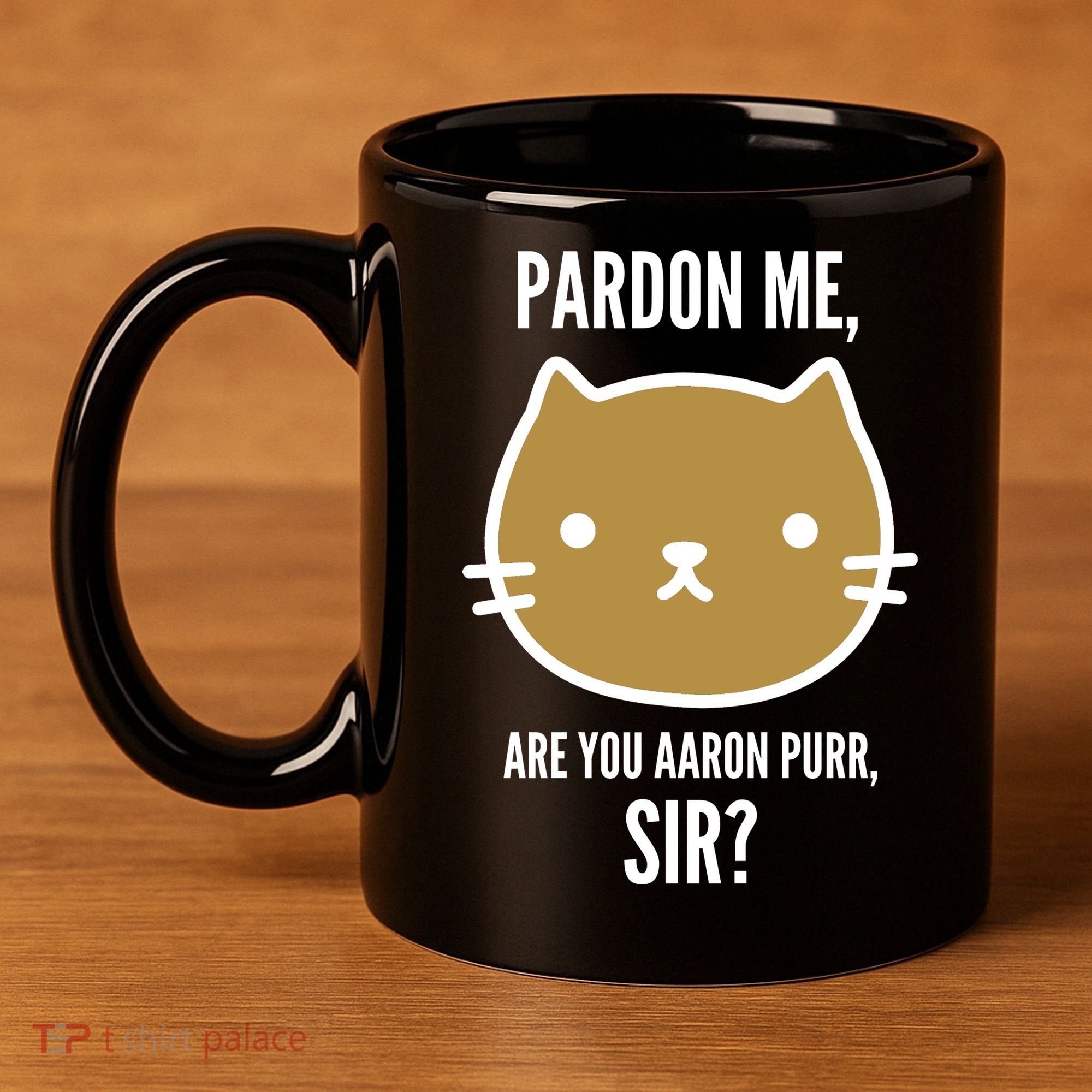 Pardon Me Are You Aaron Purr, Sir? 11oz C Handle Ceramic Mug