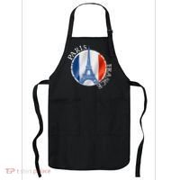 Paris France Peace Eiffel Tower Flag Apron thumb 0