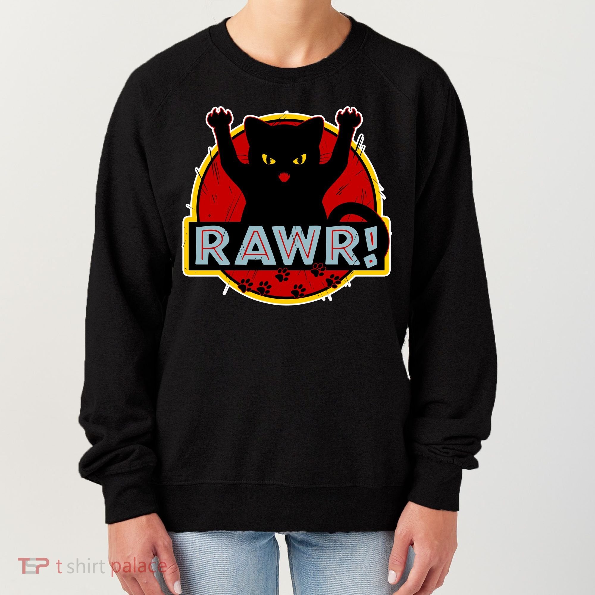 Parody Cat Rawr Logo Women's Sweatshirt