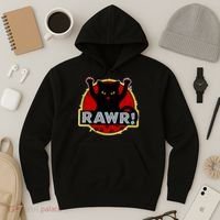 Parody Cat Rawr Logo Hoodie thumb 3