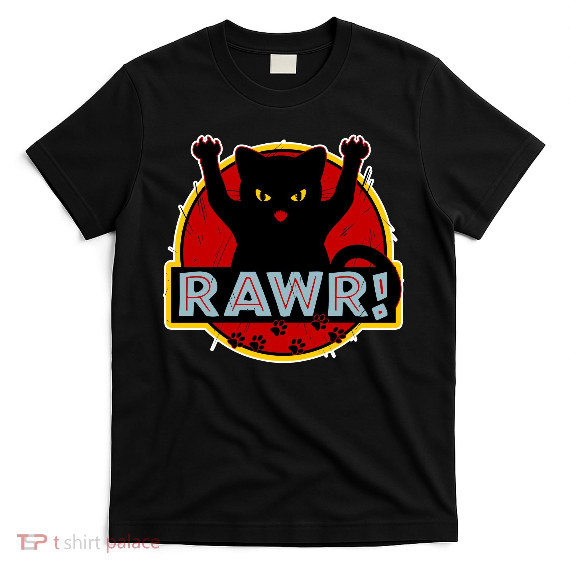 Parody Cat Rawr Logo T-Shirt