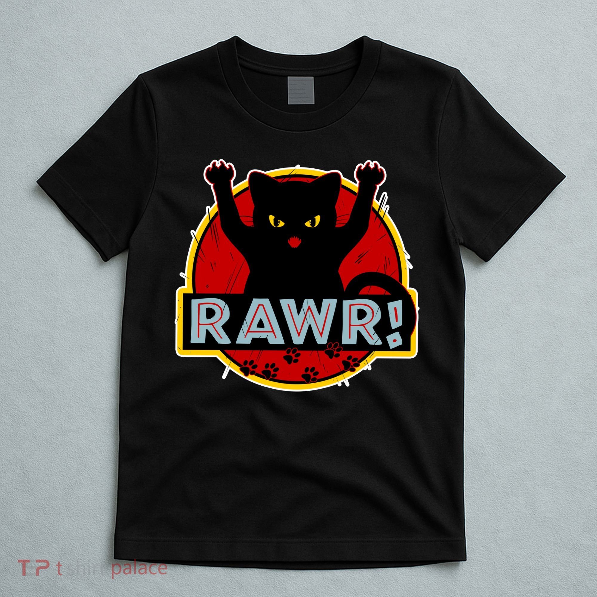 Parody Cat Rawr Logo T-Shirt