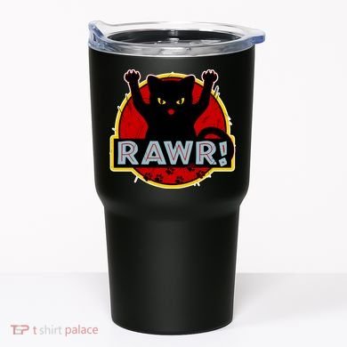 Parody Cat Rawr Logo Tumbler