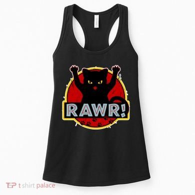 Parody Cat Rawr Logo Women's Tank Top