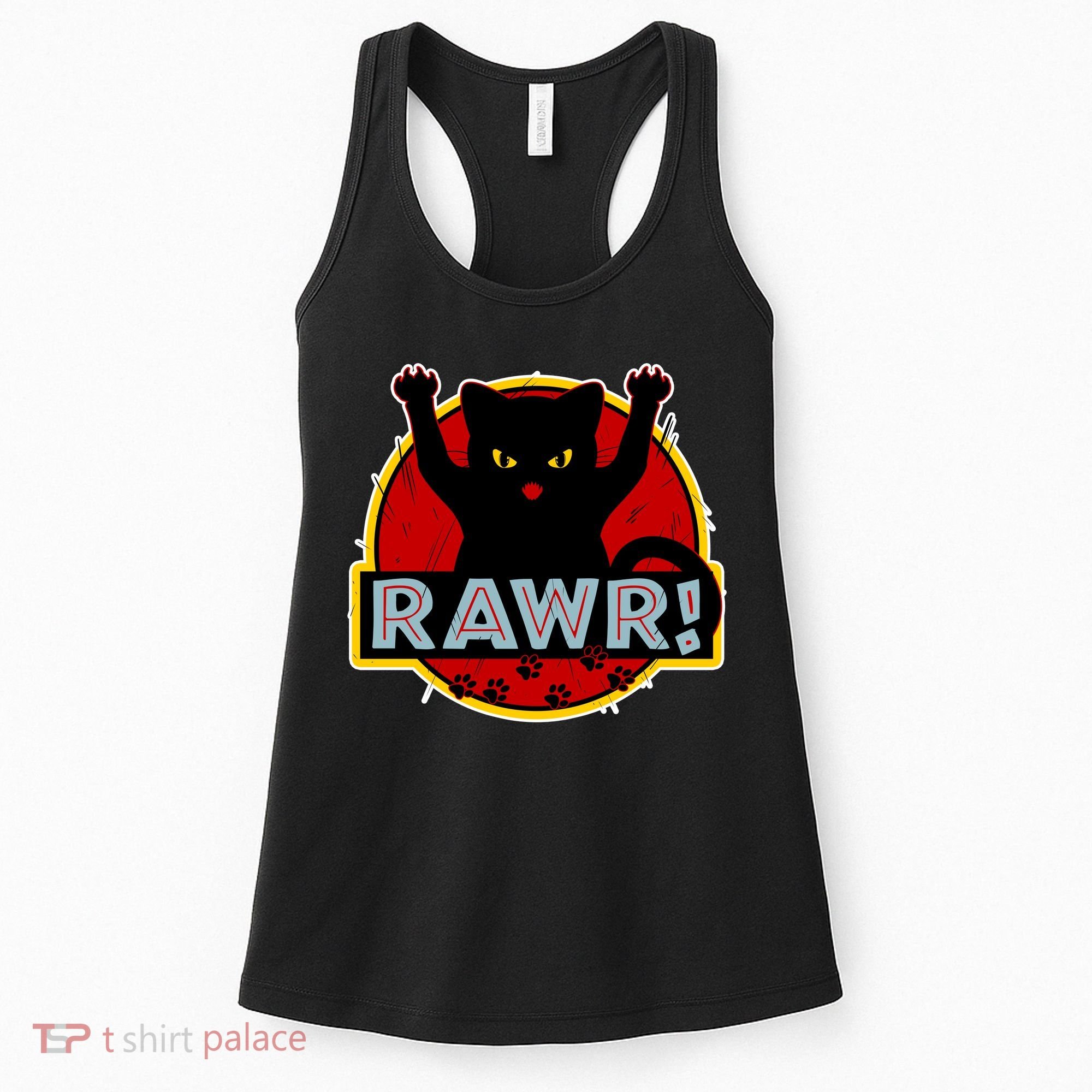 Parody Cat Rawr Logo Women's Tank Top