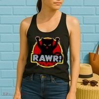Parody Cat Rawr Logo Women's Tank Top thumb 2