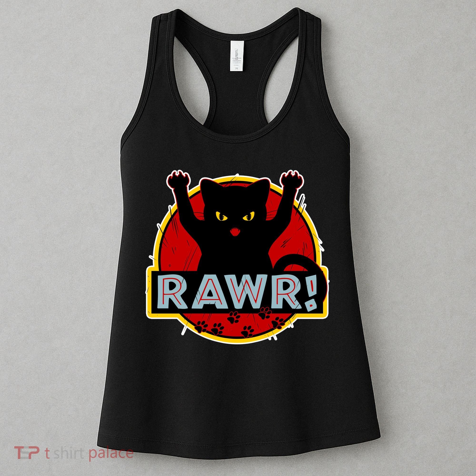 Parody Cat Rawr Logo Women's Tank Top
