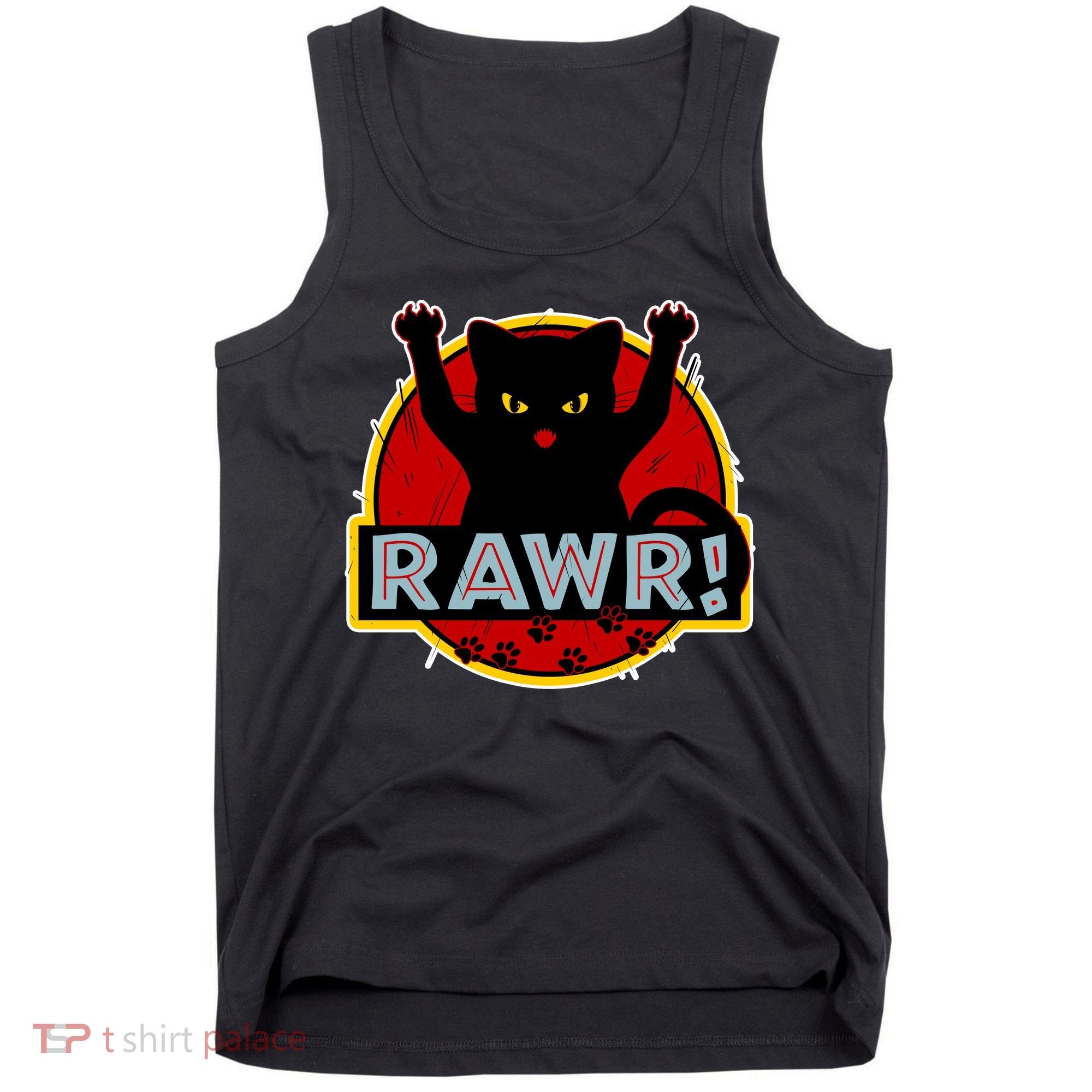 Parody Cat Rawr Logo Tank Top
