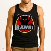 Parody Cat Rawr Logo Tank Top thumb 3