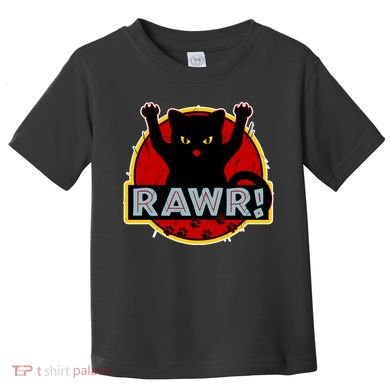 Parody Cat Rawr Logo Toddler T-Shirt