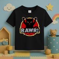 Parody Cat Rawr Logo Toddler T-Shirt thumb 3