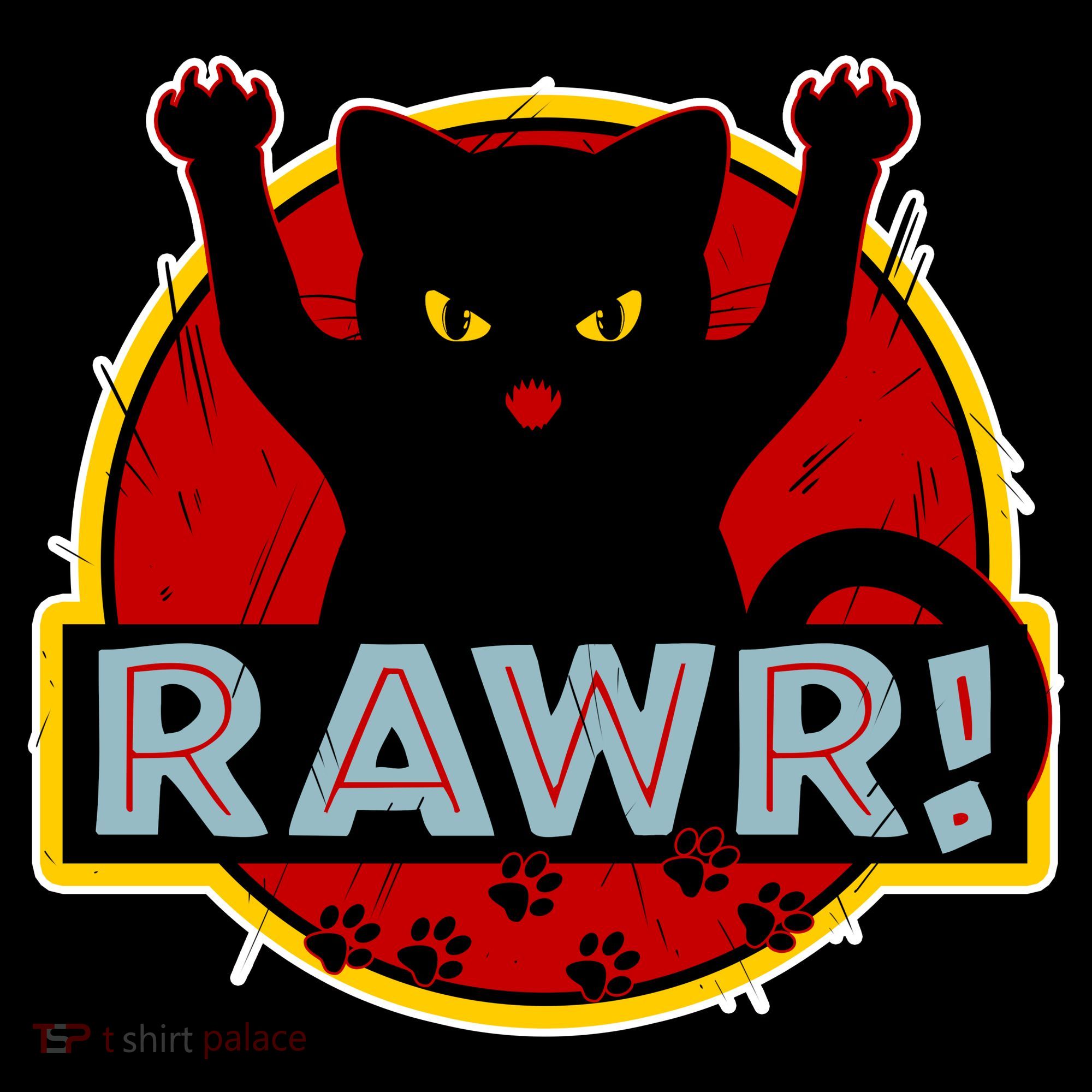Parody Cat Rawr Logo Toddler T-Shirt