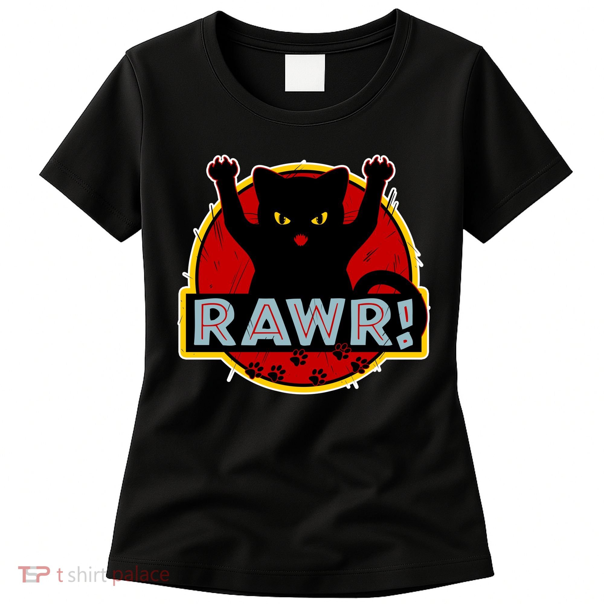 Parody Cat Rawr Logo Women's T-Shirt