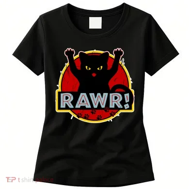 Parody Cat Rawr Logo Women's T-Shirt