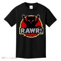 Parody Cat Rawr Logo Kids T-Shirt thumb 0