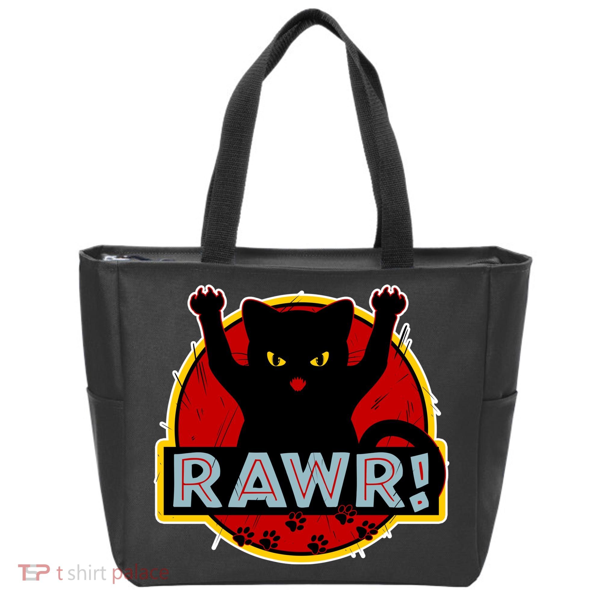 Parody Cat Rawr Logo Tote Bag