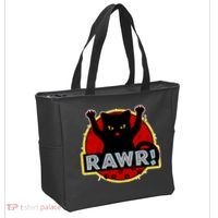 Parody Cat Rawr Logo Tote Bag thumb 2