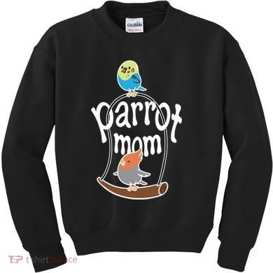 Parrot Mom Kids Sweatshirt