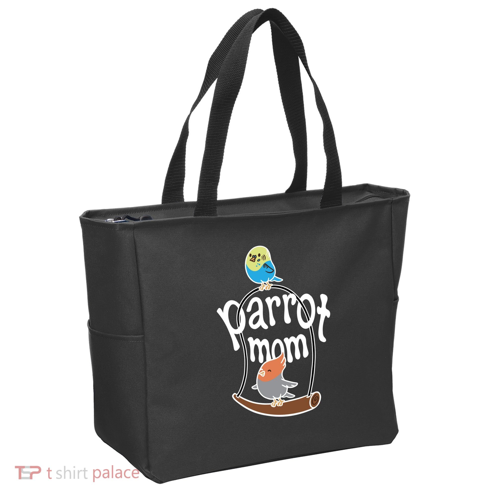 Parrot Mom Tote Bag