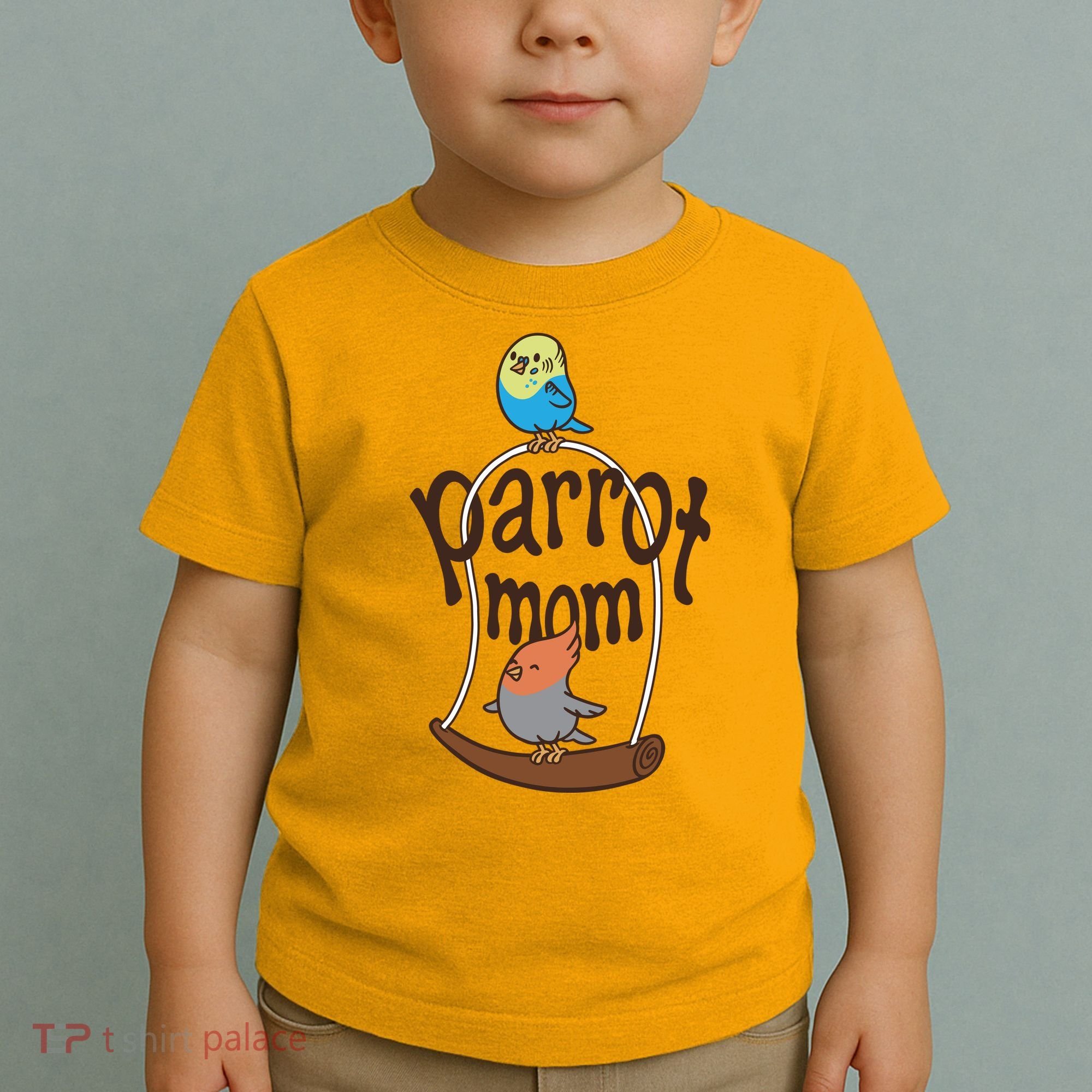 Parrot Mom Toddler T-Shirt