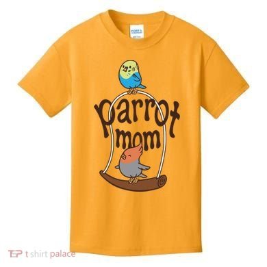 Parrot Mom Kids T-Shirt